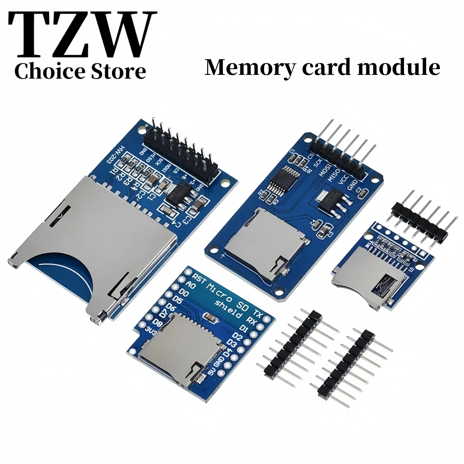 Двухслойная плата расширения для хранения карт памяти Micro SD TF мини-модуля Arduino ARM