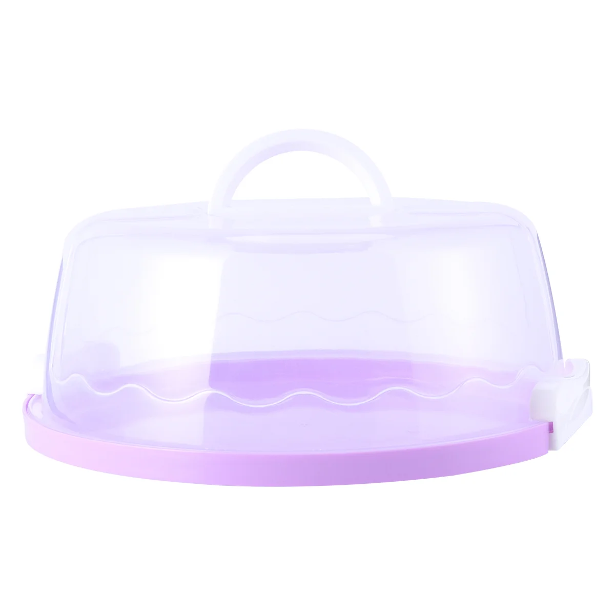 

Cake Box Container Packing Birthday Saver Cupcake Cover Carrier Case Candy Holder Transparent Stand Display Serving Tray Clear