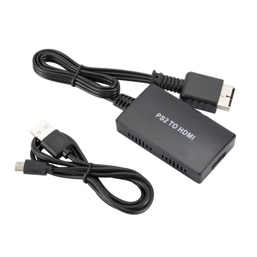 Переходник PS2/WII/N64-HDMI-совместимый адаптер для игровой консоли PS2-HDMI-совместимый с