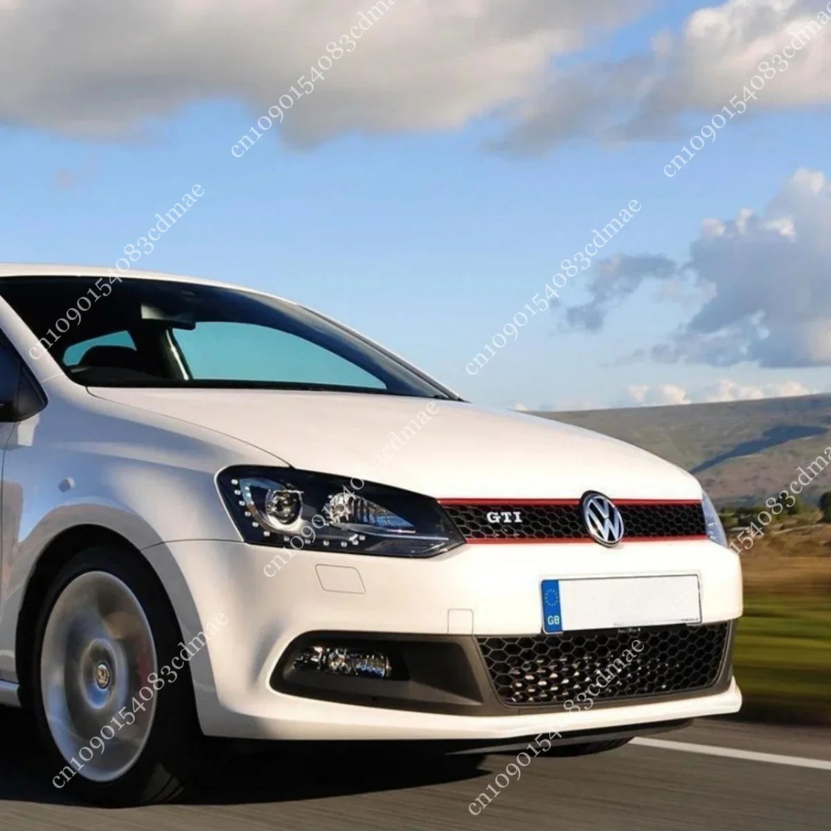 

Передний бампер в стиле Maxton, сплиттер для VW POLO MK5 GTI Facelift 2014-2017, спойлер для хэтчбека, диффузор, модернизированный BodyKit, тюнинг