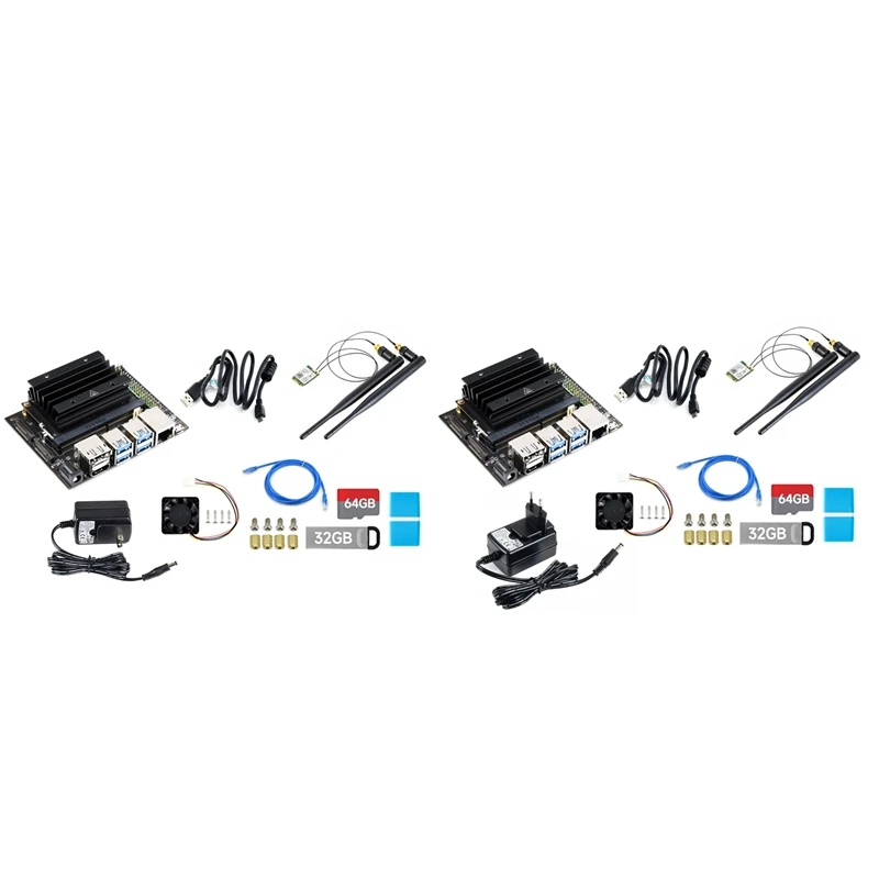 

For Jetson Nano 4G Development Kit+7-Inch IPS Screen+Camera+Network Cable+32G USB Drive+64G SD Card+Reader+Power