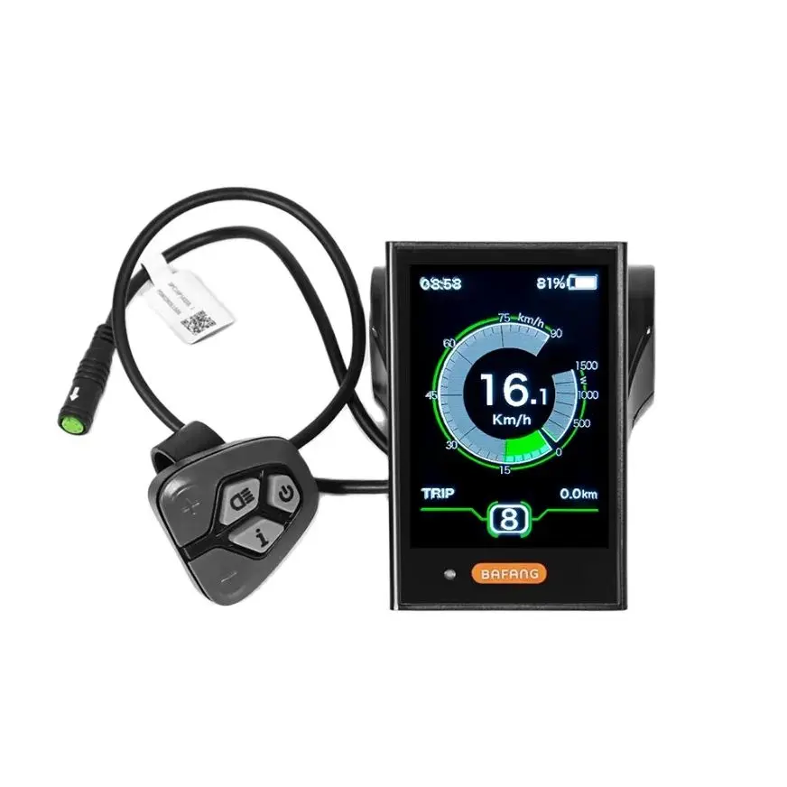 ЖК-дисплей C18 Banfang для электрического велосипеда водонепроницаемый кабель