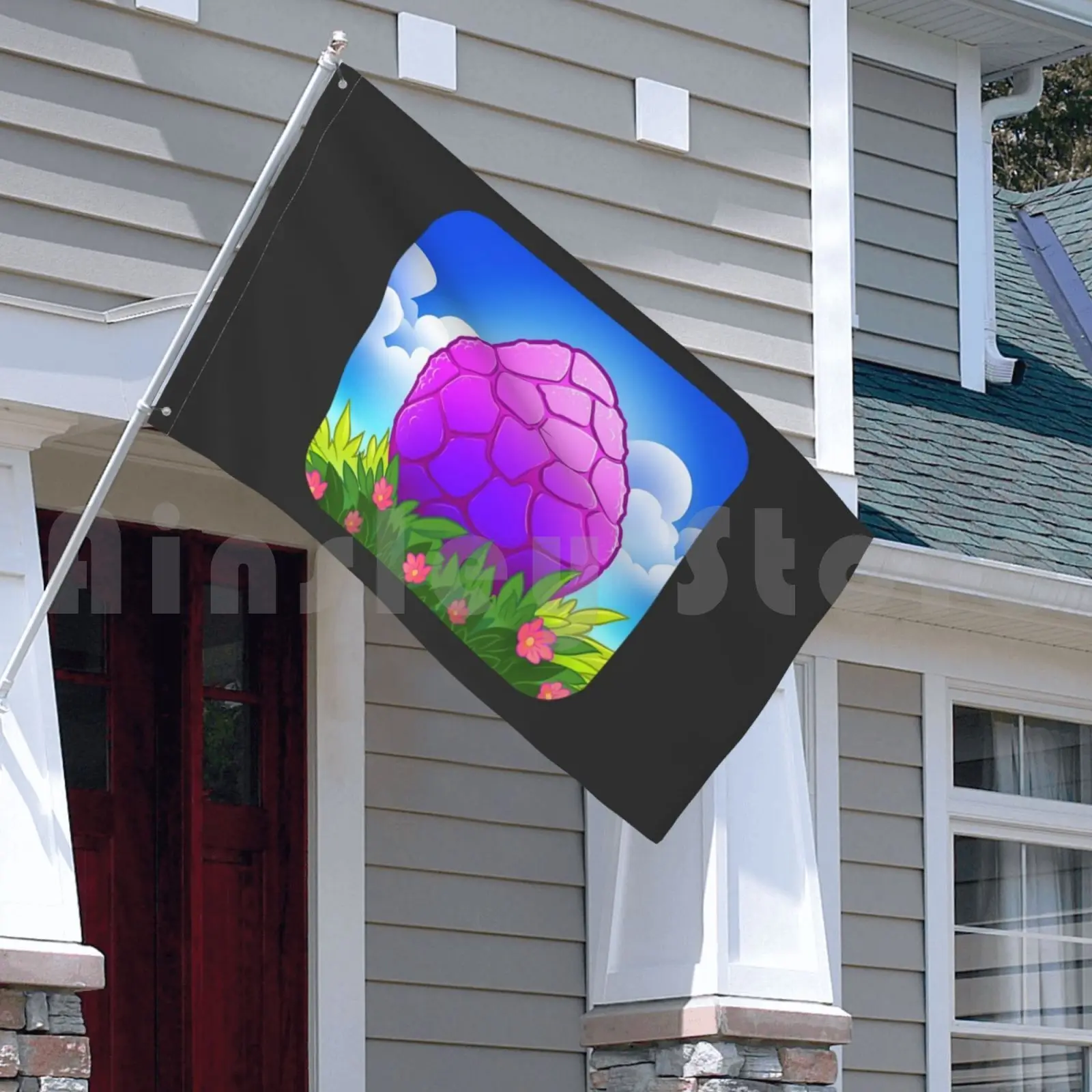 Мужской яркий знак слияние классический принт короткий рукав уличный Декор флаг