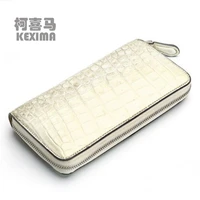 kexima hanlante crocodile leather wallet for women crocodile leather long handbag 2022 new wallet for women clutch bag