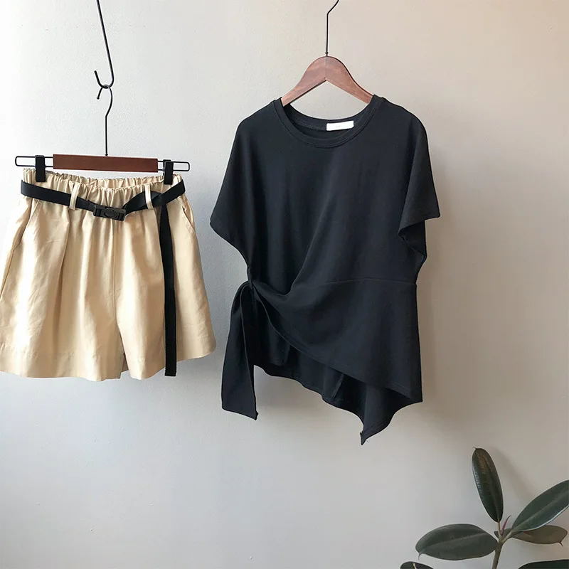 

2022 summer new short-sleeved women's pregnant women's casual t-shirt one