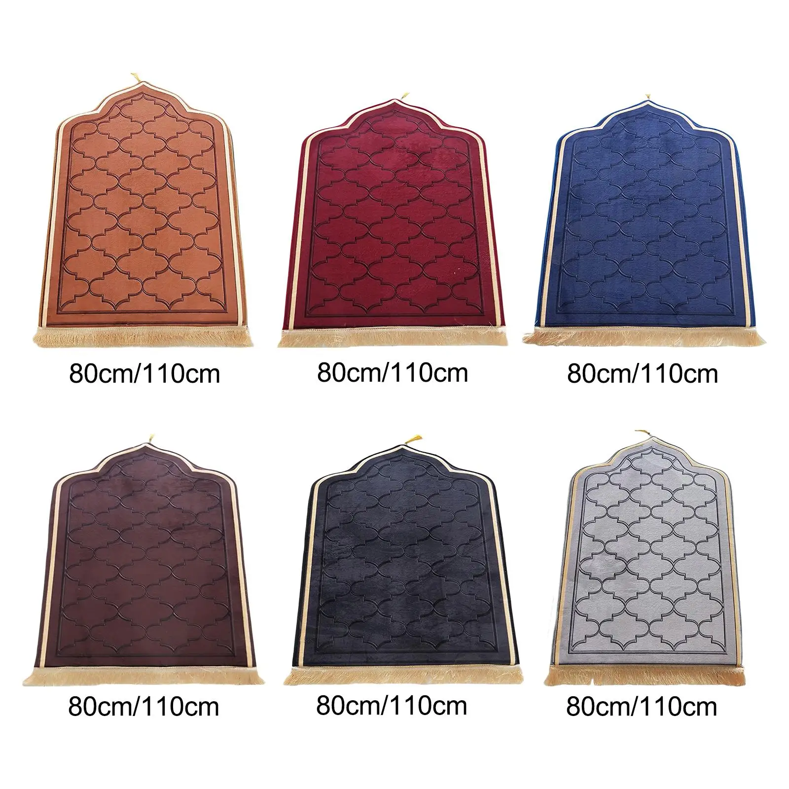 

Worship Mat Thickened Floor Mat Portable Prayer Carpet for Party Bedroom