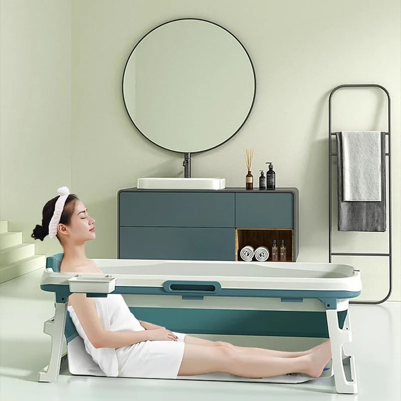 Ванная для дома взрослых Современная Минималистичная синяя ванна роскошная