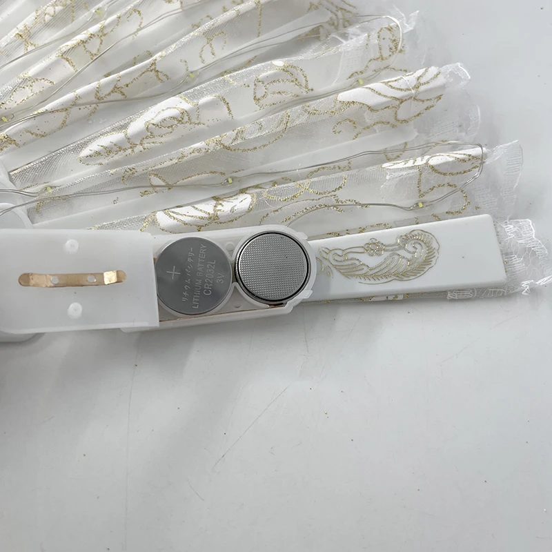 Ручной веер со светодиодной подсветкой