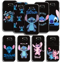 cute cartoon lilo stitch phone case for xiaomi poco x3 pro x3 nfc poco x3 gt funda liquid silicon back soft silicone cover
