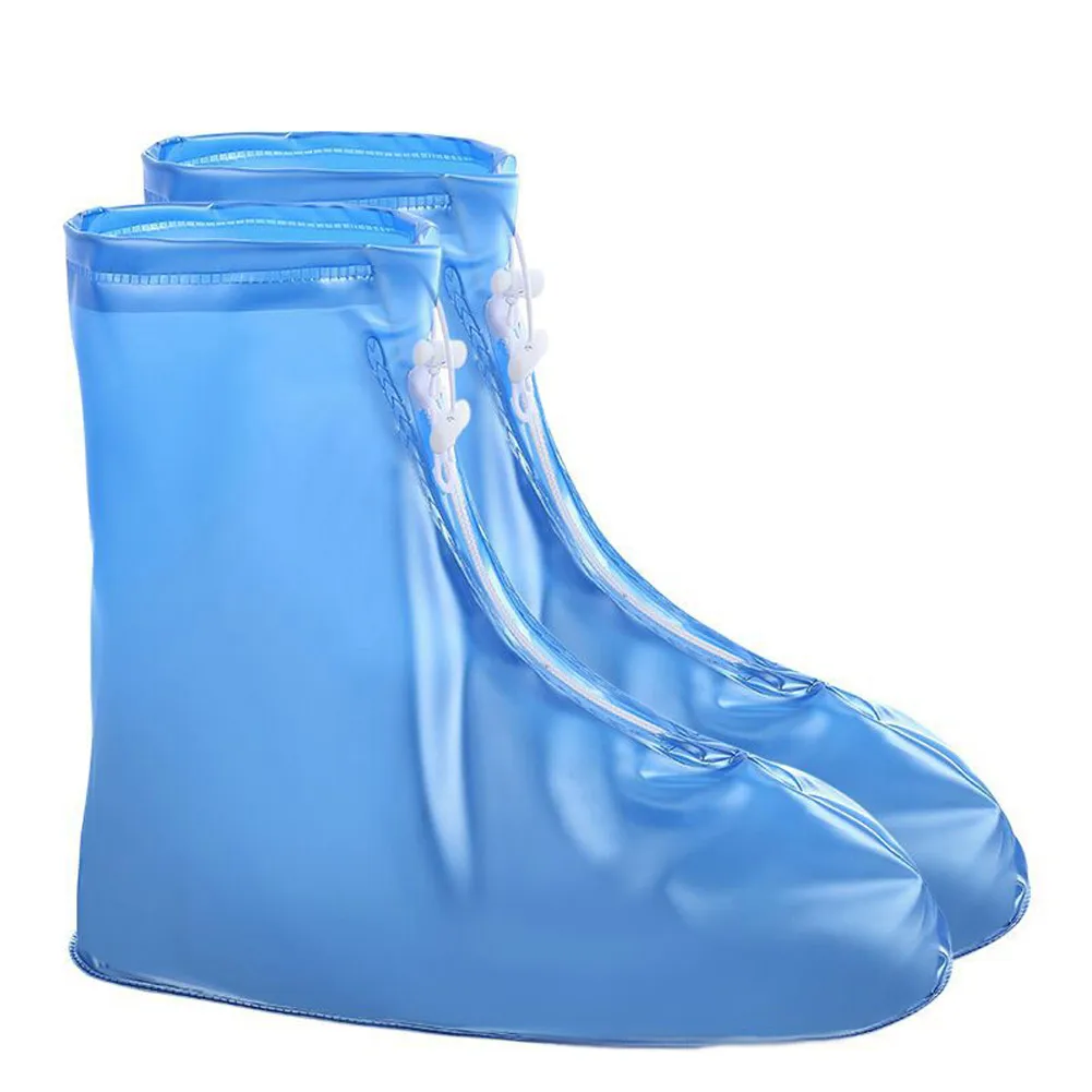 

1 Pair Rain Boot Cover Waterproof Non-slip Wear-resistant Overshoe Thick Reusable Men Women's Universal Rain Boot Cover