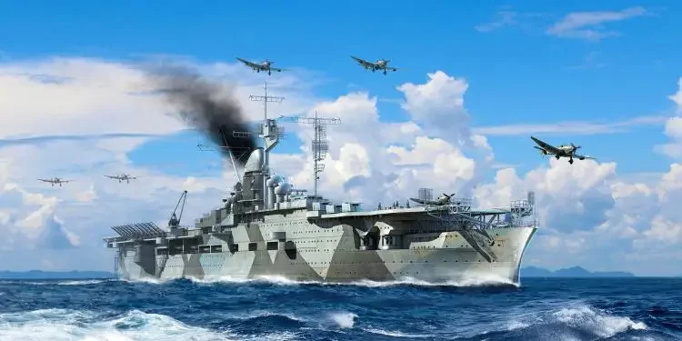 Trumpeter 1/700 06709 Самолет ВМФ Германии C Arer DKM Graf Zeppelin