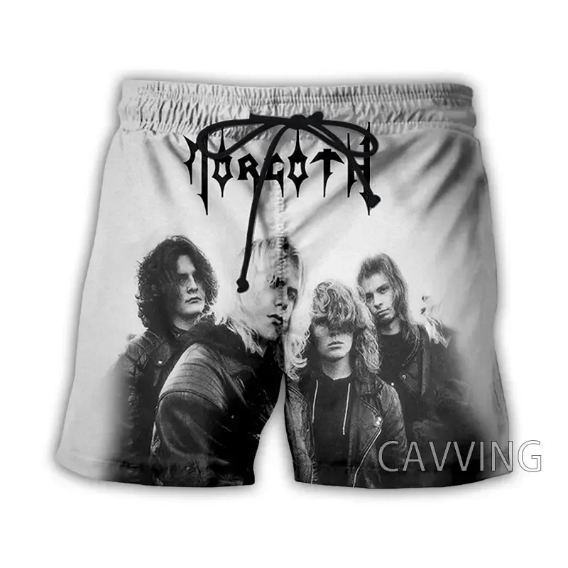 Пляжные шорты CAVVING с 3D принтом Morgoth Rock уличная одежда быстросохнущие повседневные