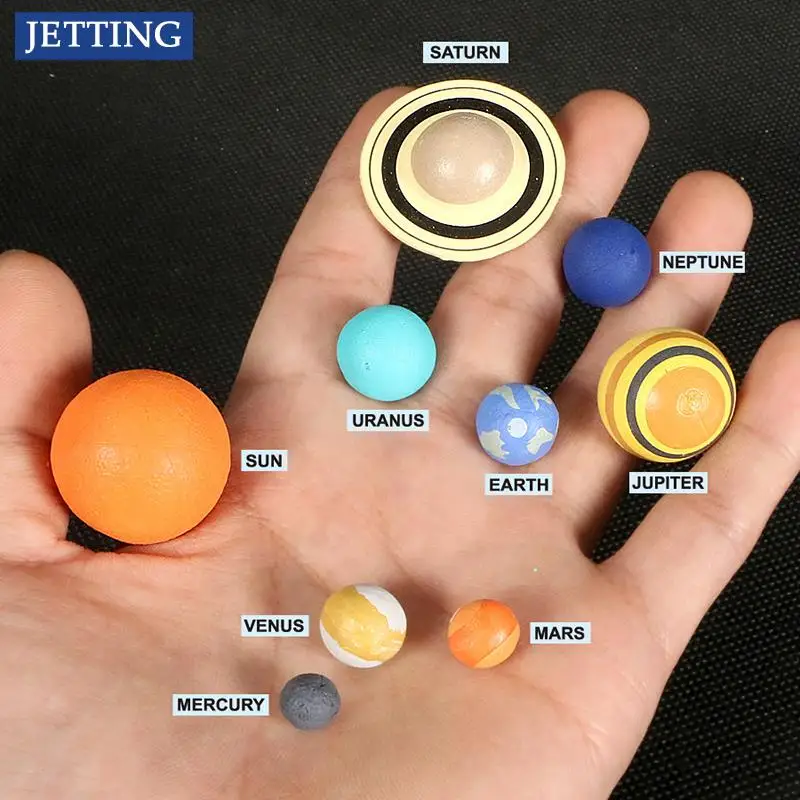 

Simulation The Solar System, plastic cosmic Planet system Universe model figures Teaching Materials Science Educational toys