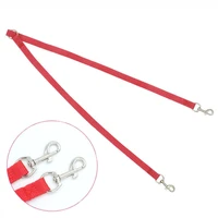 2022 new double twin dual coupler dog leash two in one high quality strong nylon v shape pet dog leash two ways pet lead