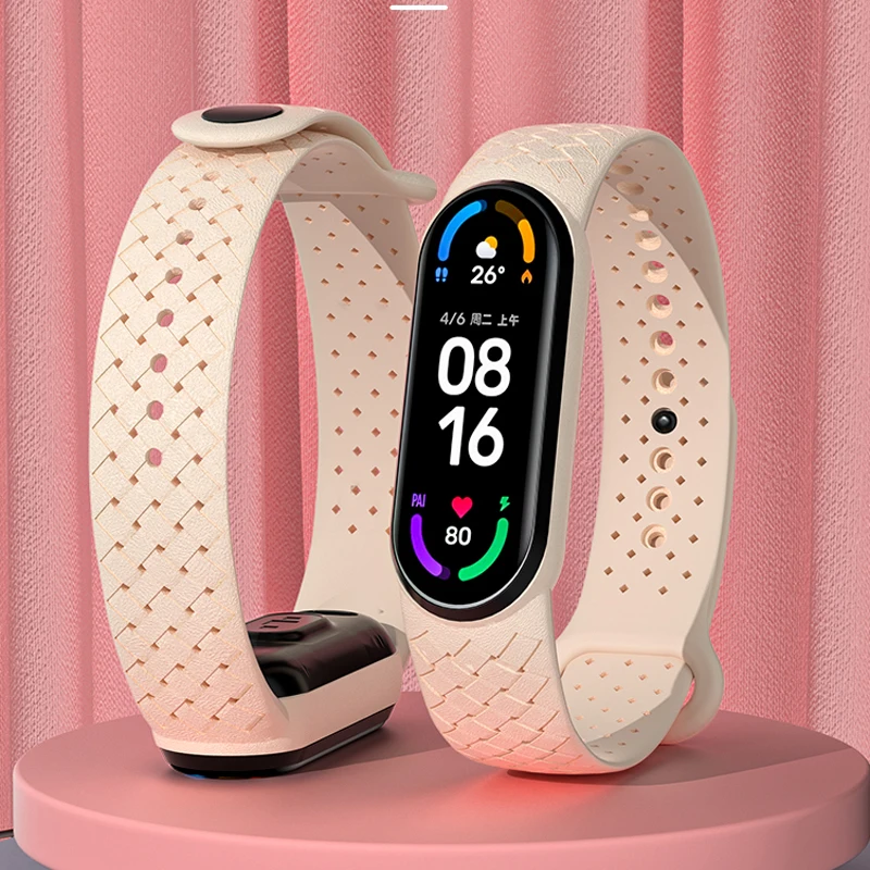 Ремешок для Mi band 6 ремешок Band 5 4 сменный Браслет смарт-часов Xiaomi 3 |