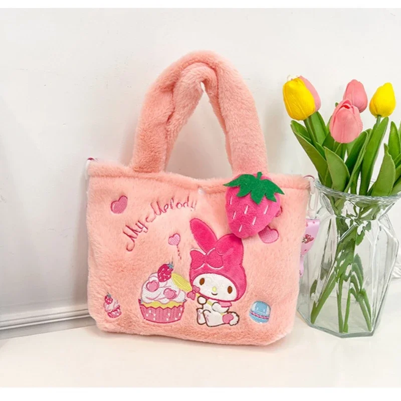 Miniso милая мультяшная сумка Sanrio Kuromi с собакой корицей через плечо плюшевая