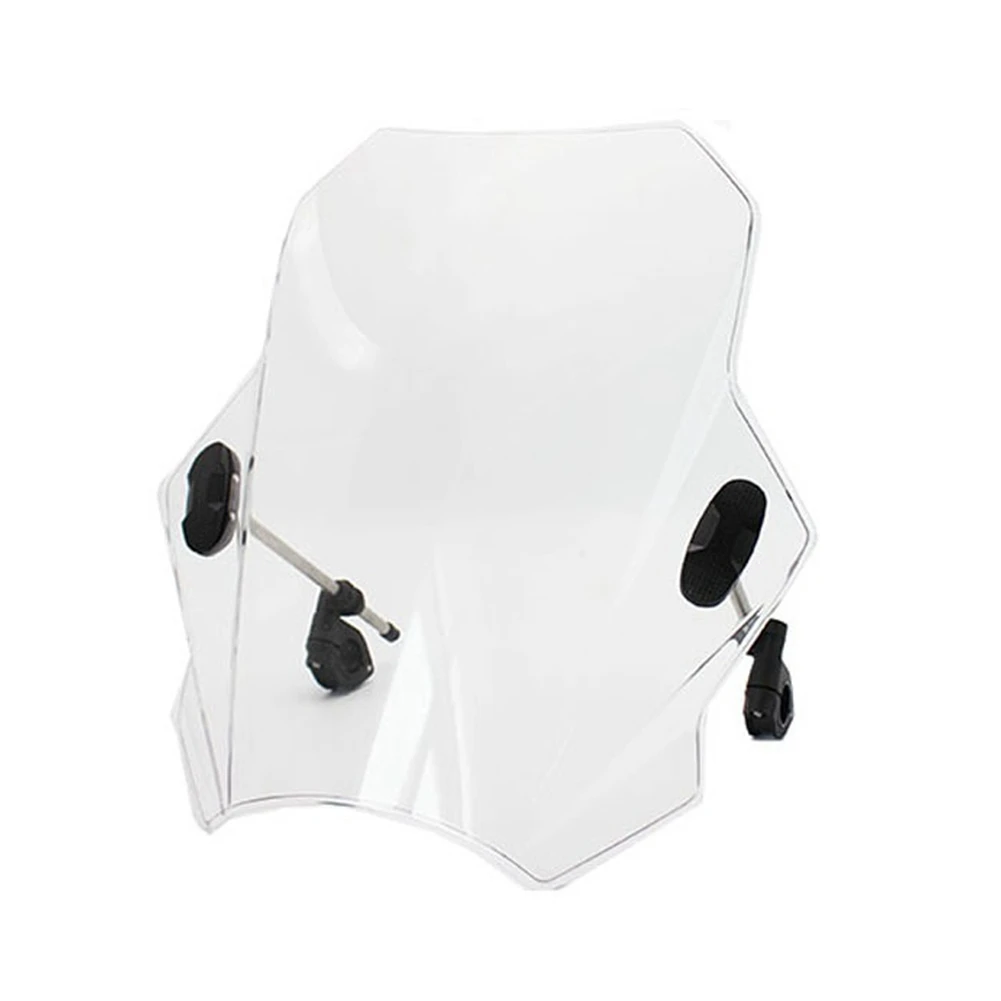 

Motorcycle Windscreen Covers Screen Smoke Lens Motorbikes Deflector for KAWASAKI SUZUKI YAMAHA HONDA(Transparent)
