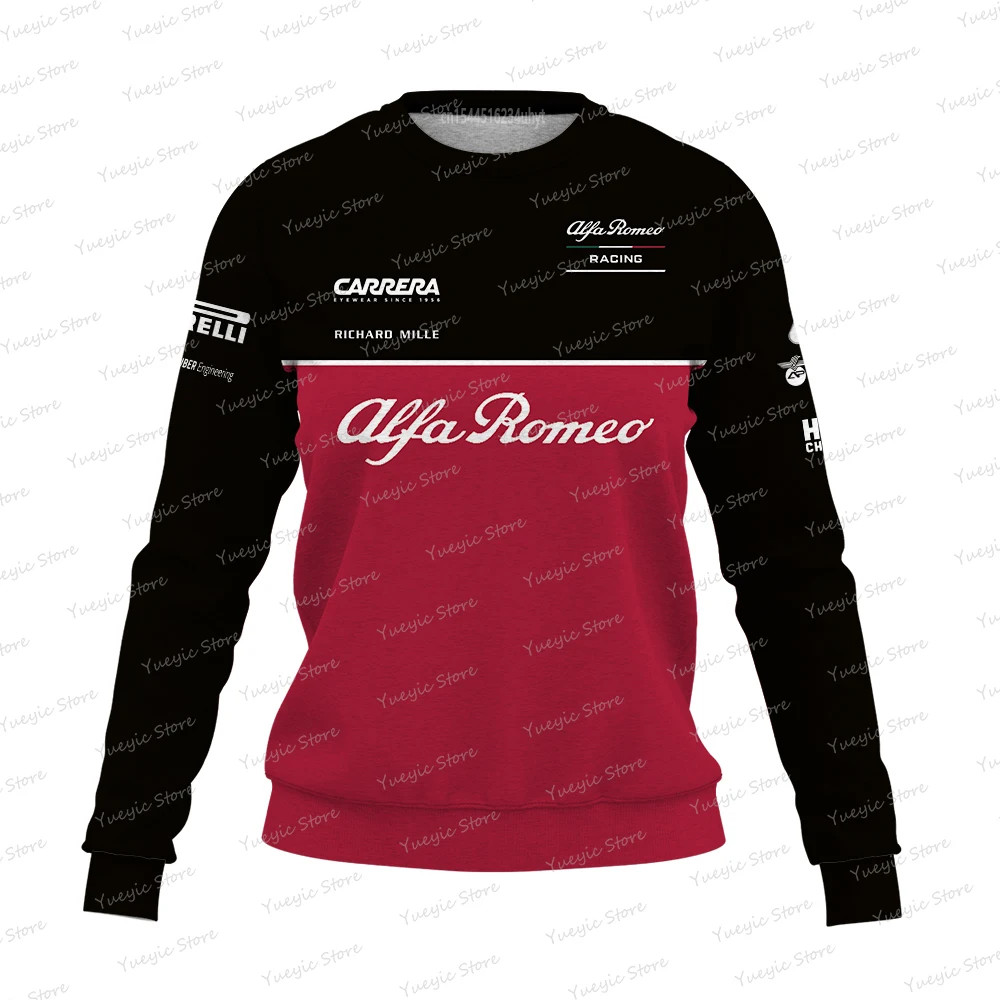 

2022 New Alpha 3D Print Crew Neck Sportswear · Romeo Pullover Men's and Women's Sportswear Casual Top