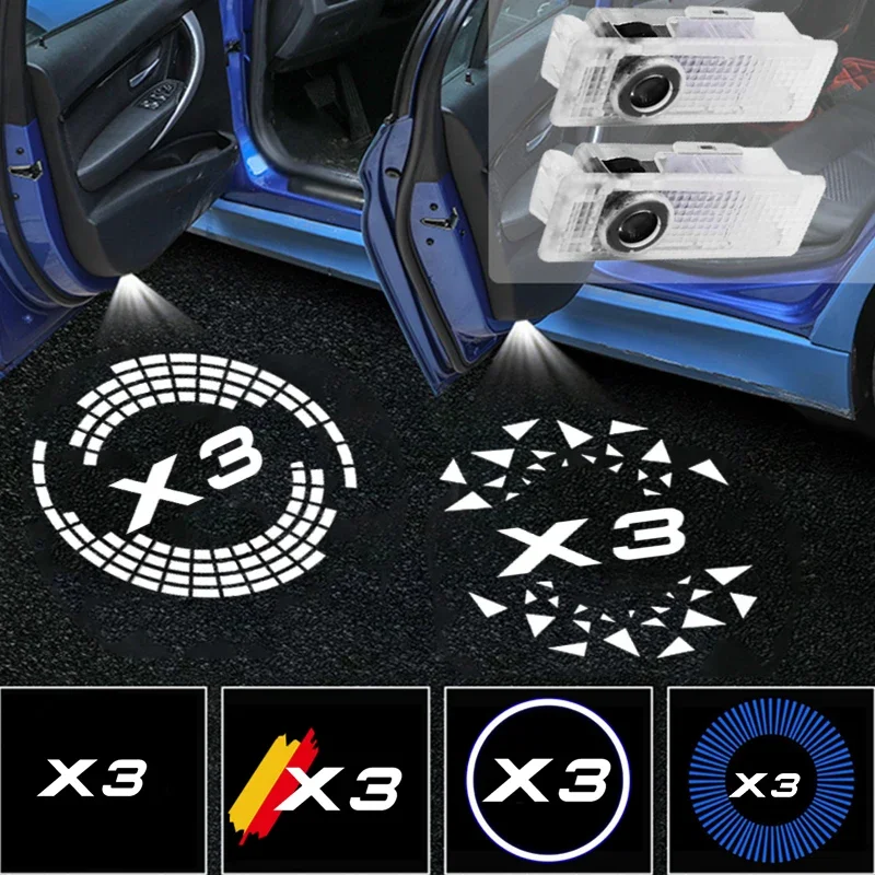 2 шт. проектор для двери автомобиля X3 G01 2018-2023