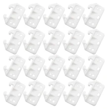 50PCS Plastic Drawer Guides Drawer Track Guides Replacement Furniture Parts For Dressers, Hutches And Drawer Systems Easy To Use