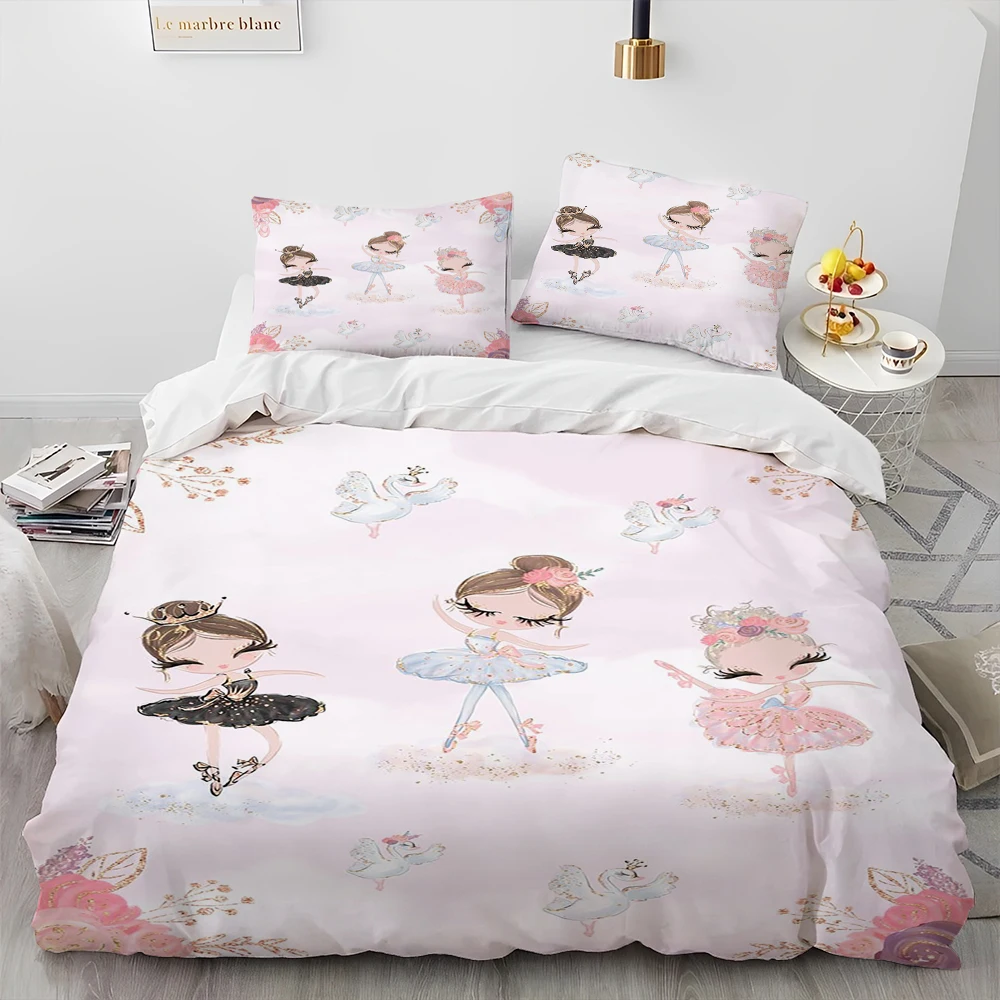 

Комплект постельного белья LOUSIDREAM Микрофибра Балерина 3 шт