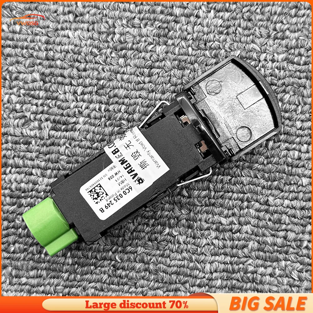 

USB-разъем AUX IN для кабриолета VW Golf Polo/Derby/Vento IND Sharan Multivan Scirocco Alhambra 6C0 035 249 B 6C0035249B