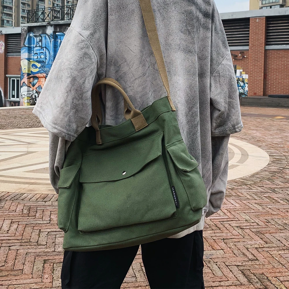 

Женская сумка большой емкости, холщовые сумки, женская сумка-мессенджер, корейская студенческая японская большая сумка на одно плечо в стиле Харадзюку