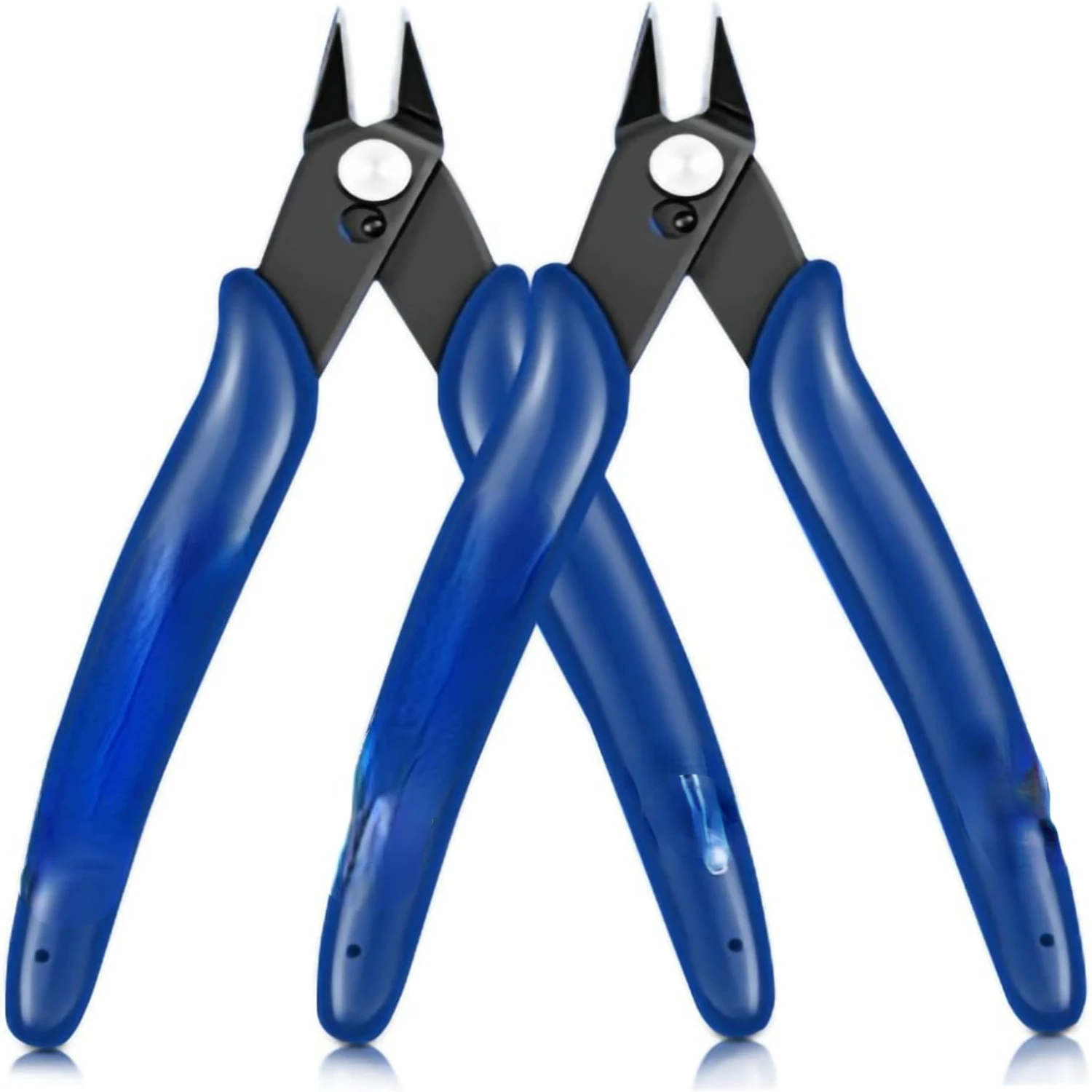 Lightweight and Exquisite Precision Micro Pliers Set of 2 with Sharp Bite for Cutting Stripping Spring Wire - Ideal Craf