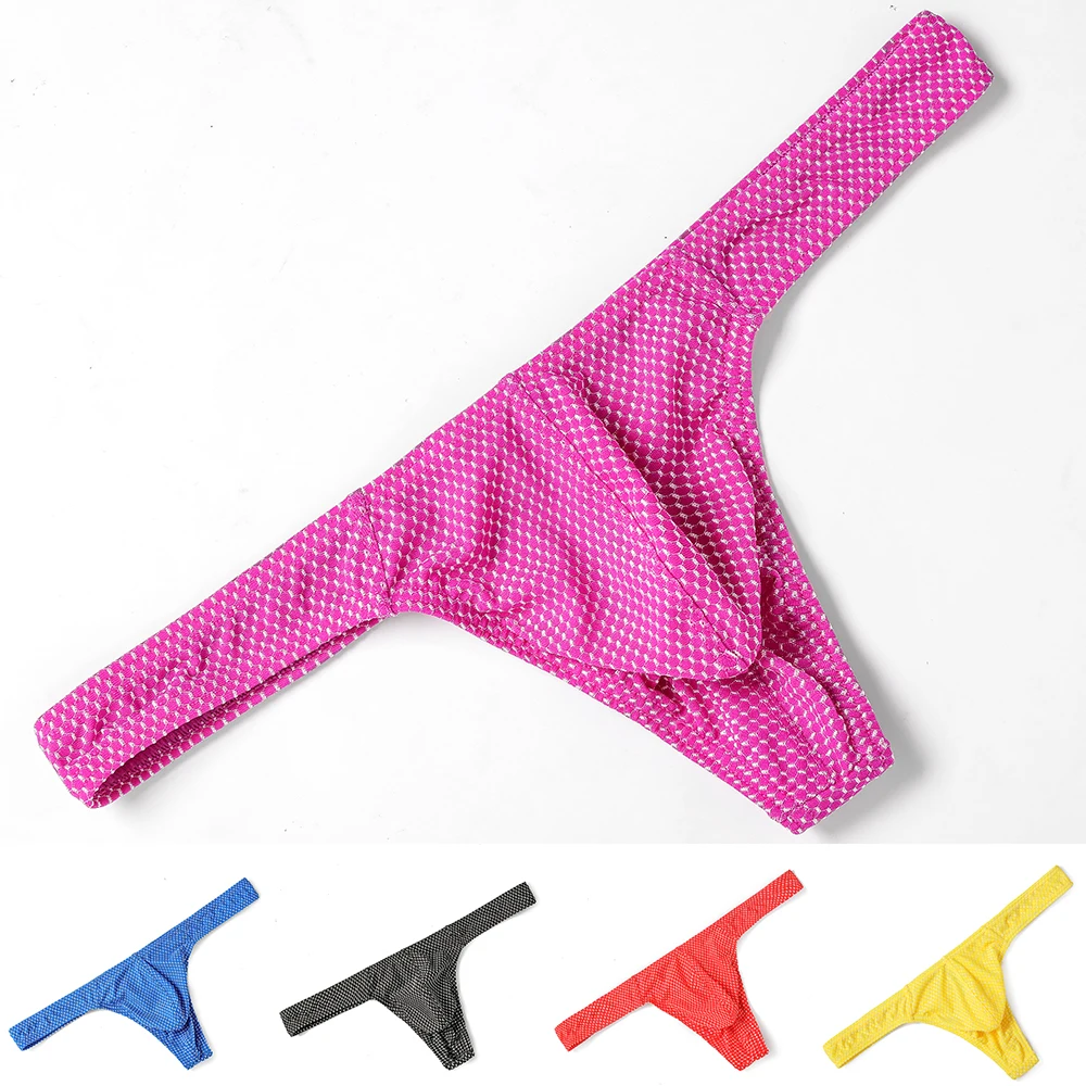 

Mens Briefs Bulge Pouch Bikini Underwear Sexy Transparent G-String Thong Underpants T-Back Erotic Lingerie Cuecas Masculinas