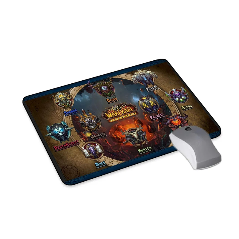 

Игровой эргономичный коврик с клавиатурой World of Warcraft, милый мультяшный коврик для мыши, геймерские коврики, милый коврик, аксессуары для ПК, ...