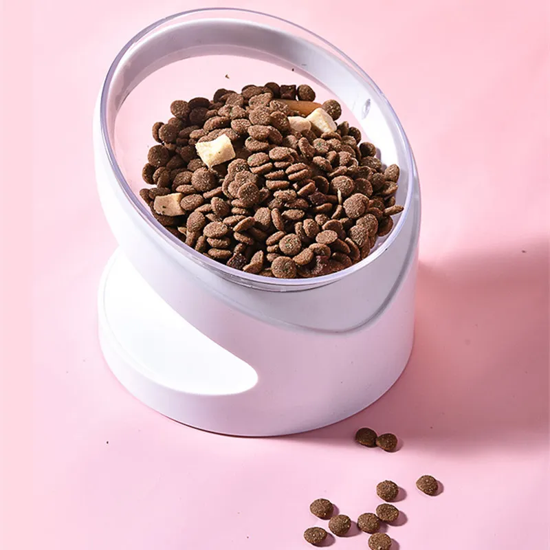 

Миски для собак с высокой ногой, защитная чаша для шеи, миска для еды для домашних животных, миски для корма для собак, мерцающий контейнер дл...