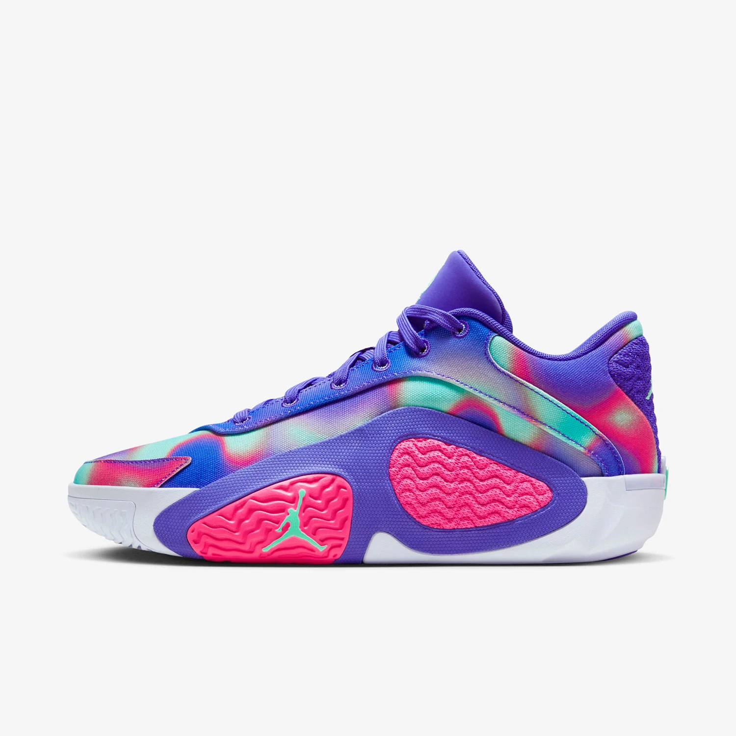 Фото Официальные мужские противоскользящие баскетбольные кроссовки Nike Air Jordan TATUM 2, HF0268-400 №1