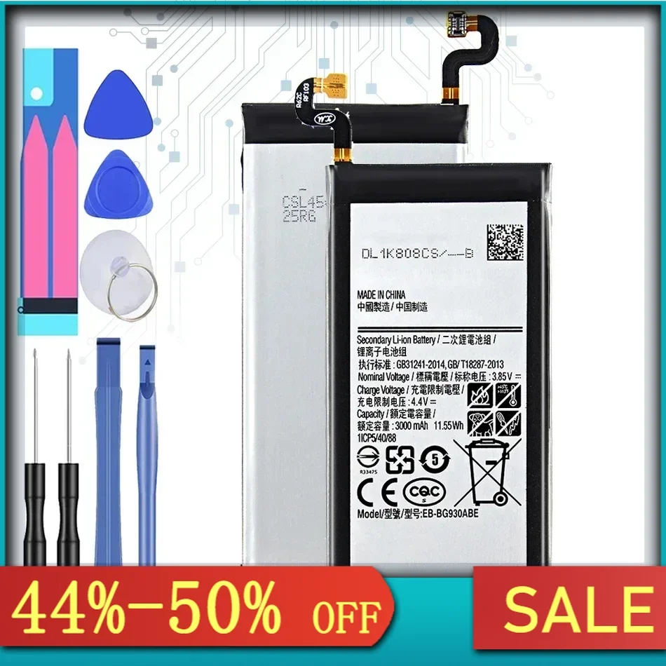 EB-BG930ABE EB-BG935ABE Аккумулятор для Samsung Galaxy S7 G930 G930F SM-G9300 Edge S7edge G935 G935FD SM-G935F Замена