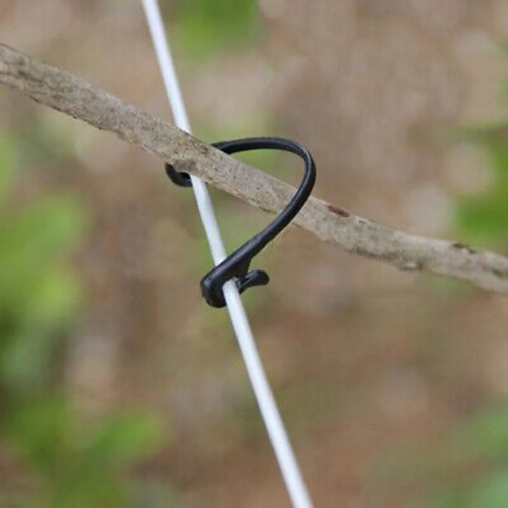 

Plant Suppot Trellis Garden Clip Garden Hook Tomato Clip Trellis 50PCS Flower Garden Supply Trellis For Garden Plant Twine