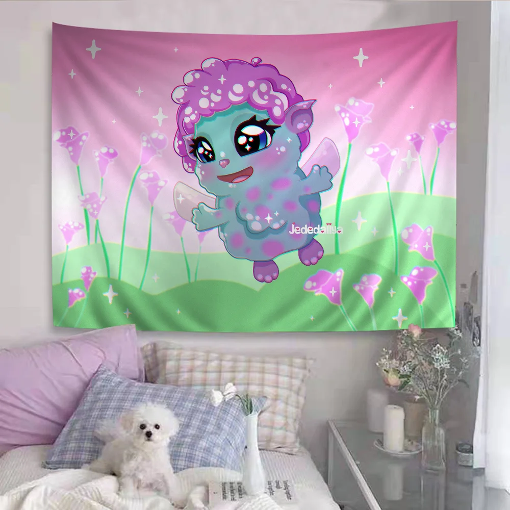 It Is Bibbles Binch Cartoon Tapestry Art Science Fiction Room Home Decor