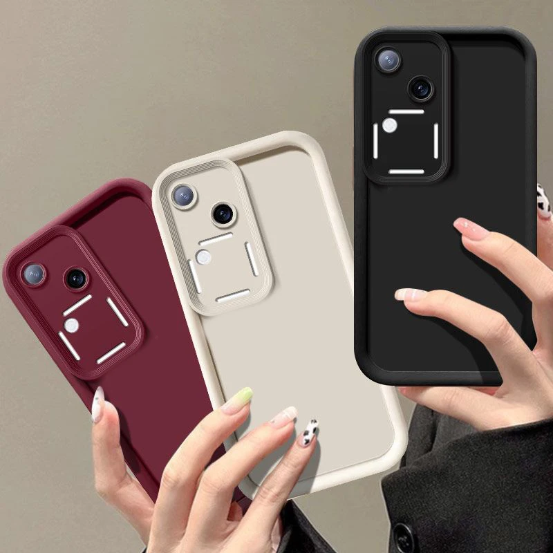 ДЛЯ Vivo V30 чехол Pro Чехол для телефона Full Matte Anti Drop Soft Protective Cover