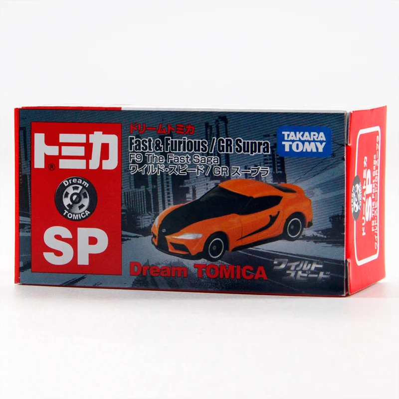 

Takara Tomy Dream Tomica 1/64 Mini Diecast Alloy Model Car Speed and passion SP GR Supra Metal Sports Vehicles Toy Festival Gift