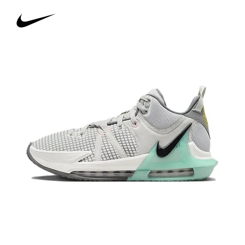 Оригинальные мужские баскетбольные кроссовки Nike LeBron Witness 7 EP James низкие