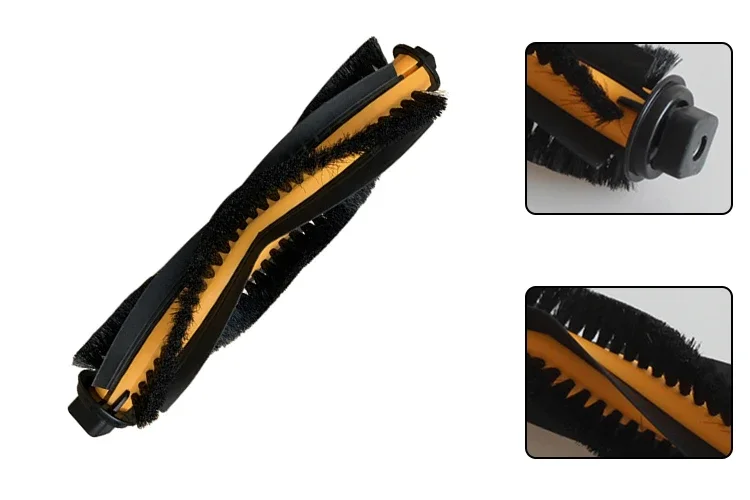 Основная щетка позволяет каждый день чистить пол благодаря нашей заменяемой