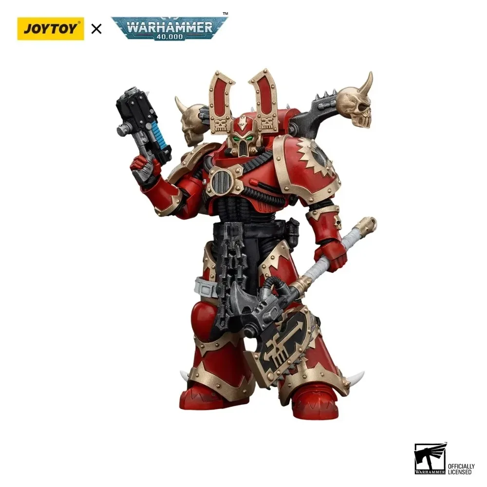 JOYTOY Warhammer 40k Фигурки Аниме World Eaters Khorne Berzerker Коллекция Модель Игры Дети Мальчики