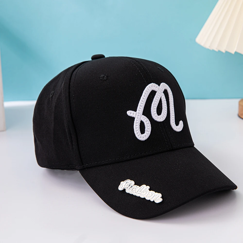 MALBON golf hat baseball cap for men sport adjustable female golf cap with unisex brand