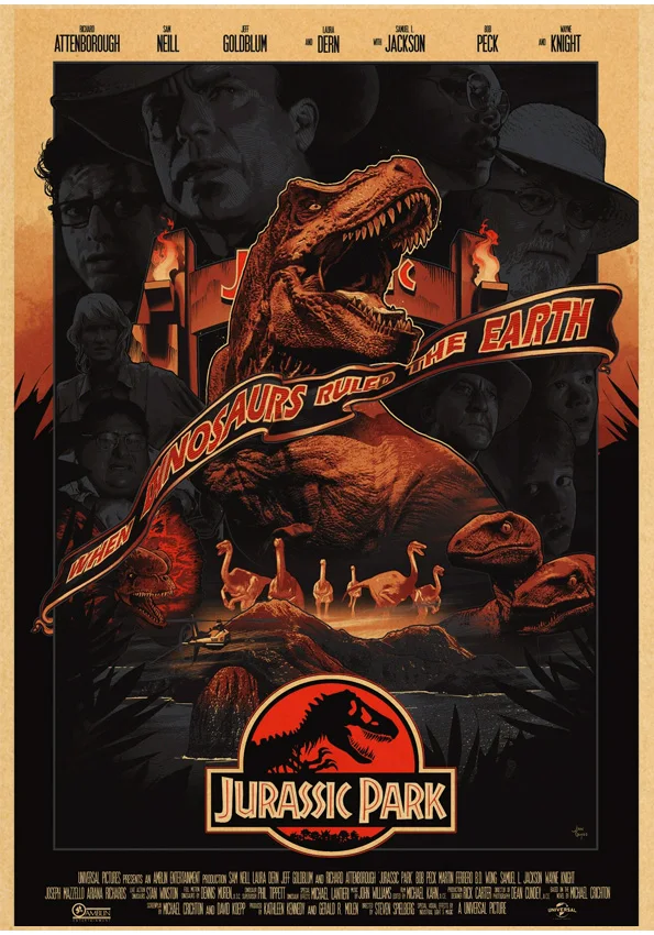 

Настенный постер Мир Юрского периода