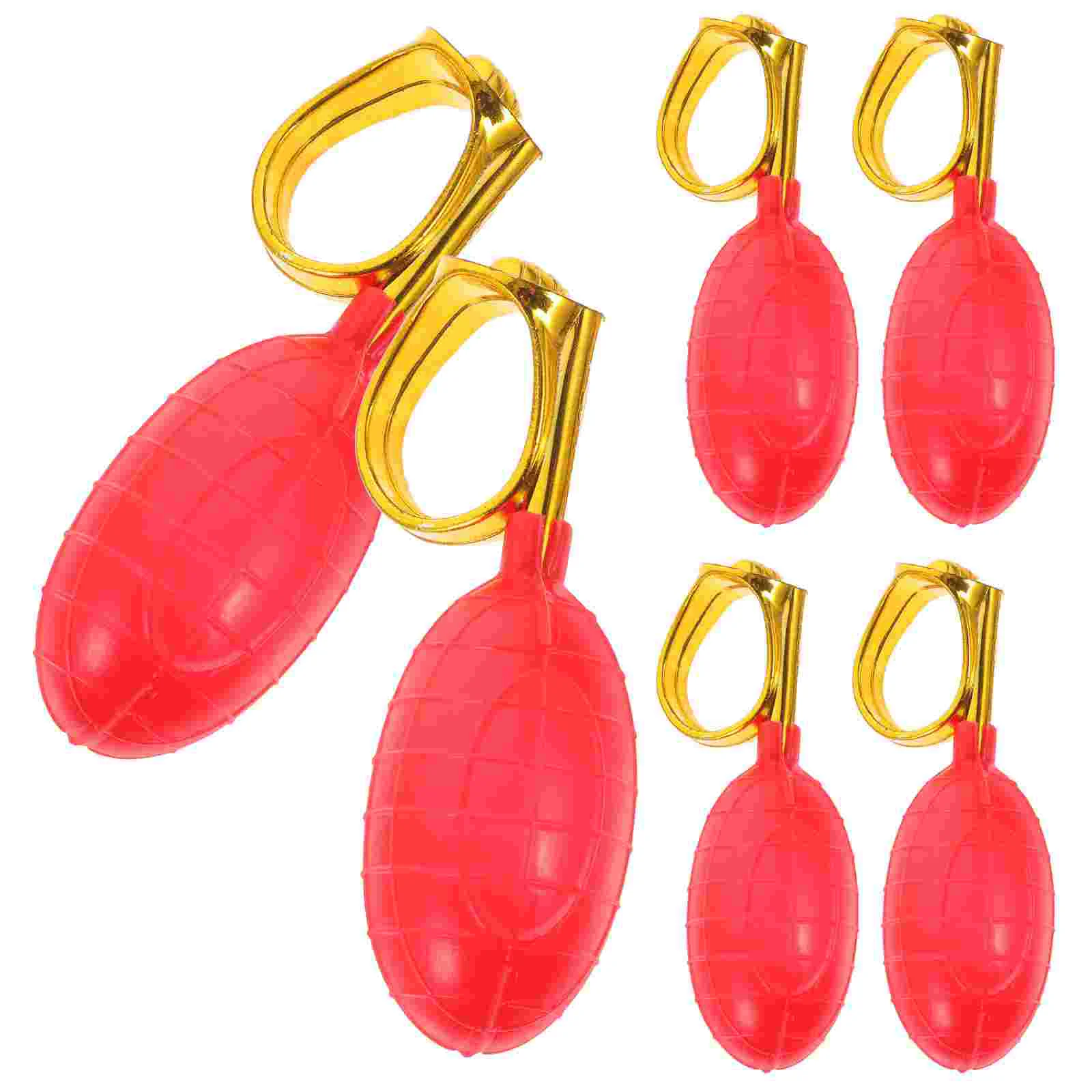 6 шт. спрей-кольцо забавный трюк игрушка реквизит для вечеринки апрельский день