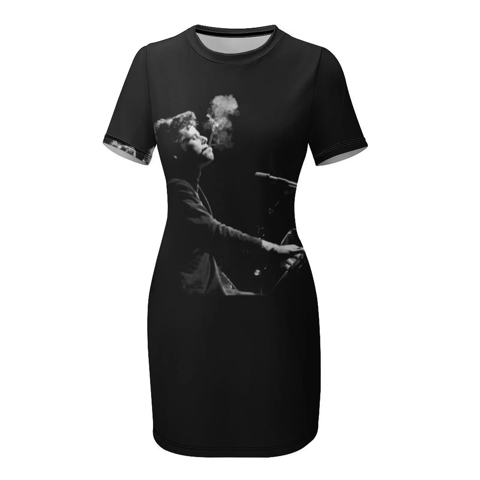 Женское платье с коротким рукавом Tom Waits летние платья женская одежда в Корейском