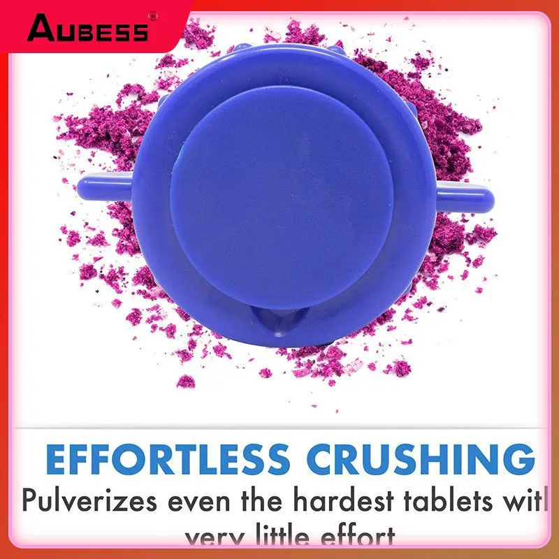 

pill Crusher Compact Medicine Pill Pulverizer Powder Crusher Lightweight Tablet Grinder Medicine Cutter Lightweight And Compact