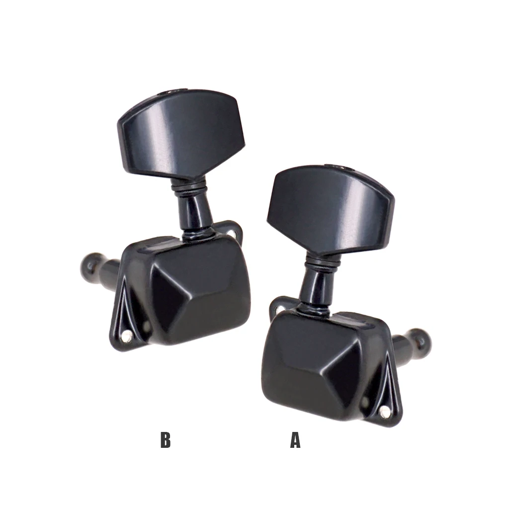 

6 Pieces Tuning Pegs Component Professional Tuner Button Adjusting Handle String Roller Guitars Parts for Replacing