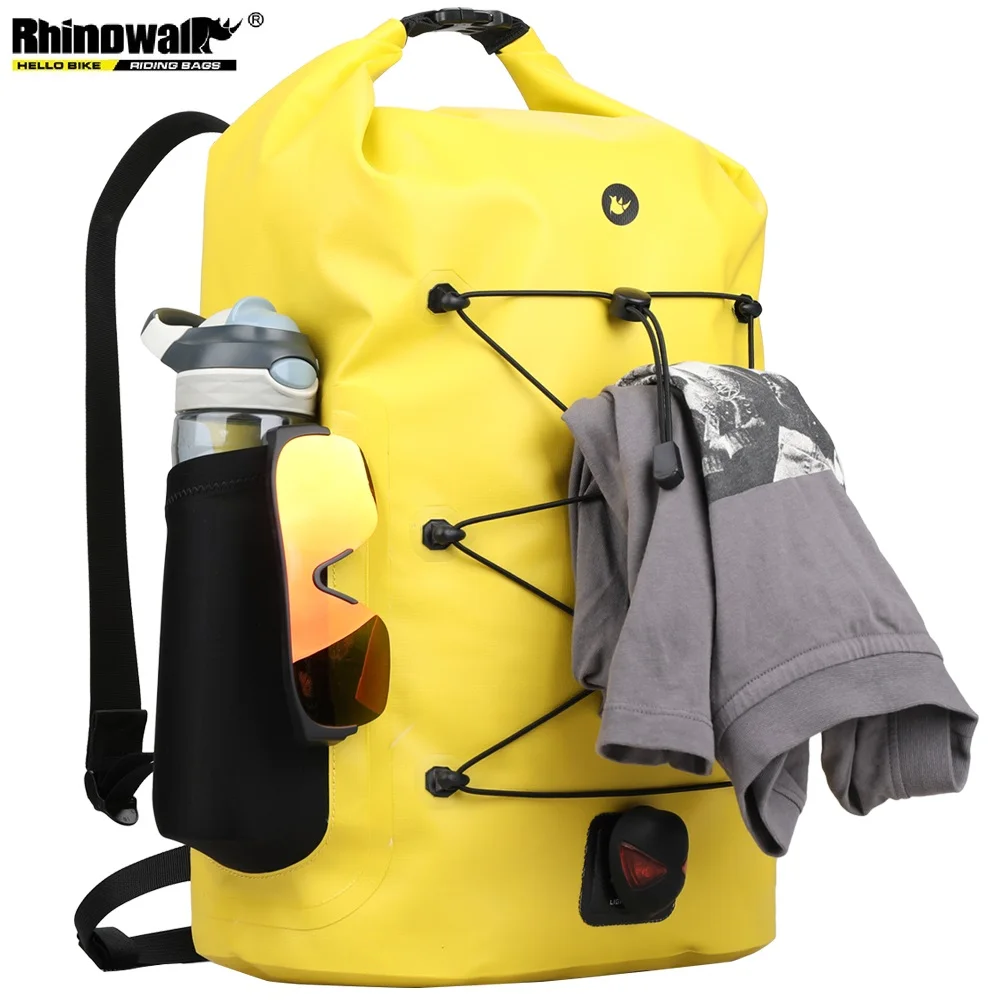 

Rhinowalk Bike Bag Waterproof Bike Backpack 25L for Bicycle Cargo Rack Saddle Bag Shoulder Bag Laptop Pannier Rack Bicycle Bag