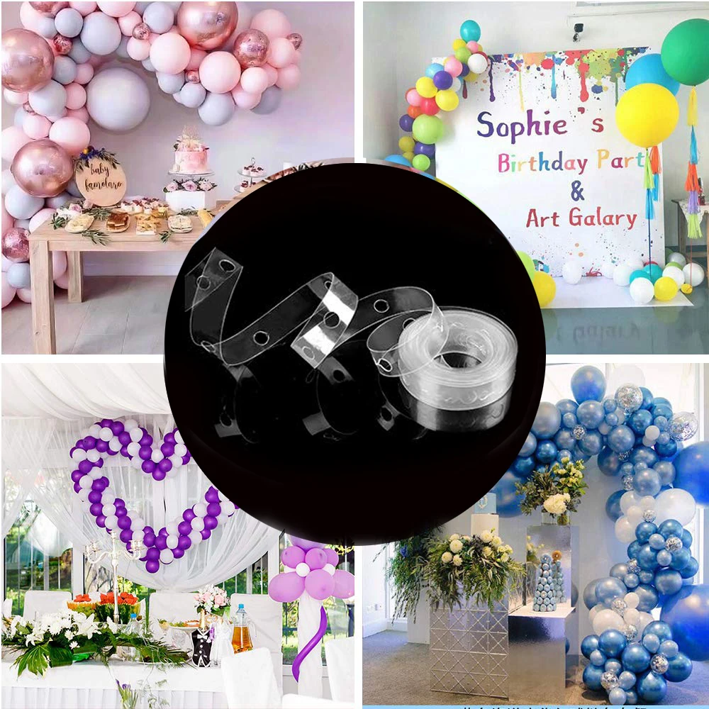 

5M Balloon Accessories Balloon Chain Decorating for Garland Balloons Modeling Birthday Party DIY Decor Ballon Chain Arch