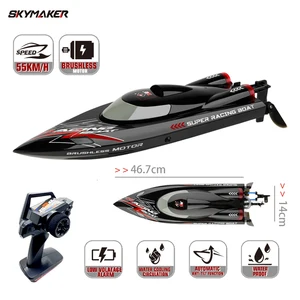 Imported WLtoys WL916 High Speed RC Boat 60km/h Remote Control Boats 2.4GHz RC Boat Toy Gift for Kids Adults 