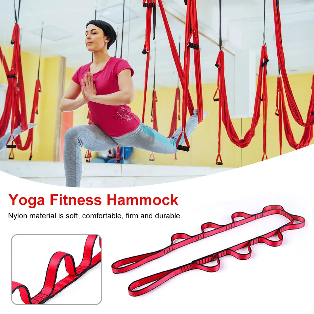 yoga extender strap rope daisy chain for aerial yoga hammock swing anti